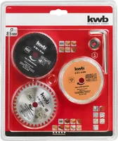 kwb 575905 circular saw blade 8.5 cm 3 pc(s)