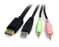 USB DISPLAYPORT KVM CABLE .