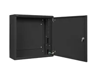 Lanberg WAF1-5203-06-00B rack cabinet 6U Wall mounted rack Black