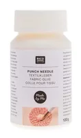 Rico Design Punch Needle Textilkleber 130 ml - Material: Keine Angabe - Produkttyp: Befestigung