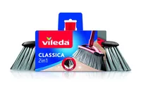 Vileda 141256 broom Indoor / outdoor Hard bristle Polypropylene (PP) Grey