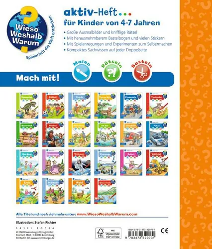 Ravensburger 32973 book Animals 20 pages