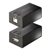 StarTech.com 150m (492ft) USB 2.0 Extender over Cat5e/Cat6 Ethernet Cable, Externally Powered USB Extender via RJ45/Network Cable, USB Over Ethernet Cable Extender/Adapter - TAA