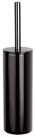 spirella Toilettenbürste Nyo Titan Black - Art: Toilettenbürsten-Set - Detailfarbe: Schwarz - Detailmaterial: Edelstahl - Grundmaterial: Metall
