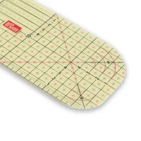 Prym Bügellineal 30 x 10 cm, Transparent - Verpackungseinheit: 1 Stück - Detailfarbe: Transparent - Produkttyp: Bügellineal