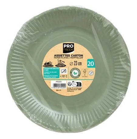PRONAPPE 79220I disposable dish Plate