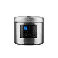Solis Reiskocher und Steamer 5 l - Funktionen: Reis - Warmhalten - Wärmen - Dampfgaren - Kochen - Detailfarbe: Grau - Leistung: 860 W - Warmhaltefunktion: Ja - Timerfunktion: Ja - Volumen: 5 l