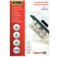 FELLOWES Laminiertasche A4 5396301 glanz, 125my 25 Stk