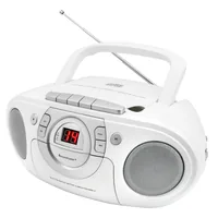 Soundmaster SCD5100WE portable stereo system White