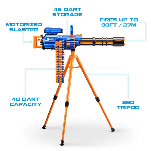 XSHOT Insanity Motorized Rage Fire (72 Darts) ZURU