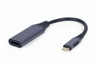 Cablexpert A-USB3C-HDMI-01 video cable adapter 0.15 m USB Type-C Grey