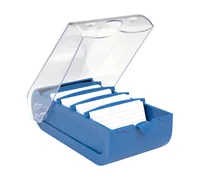 BIELLA Karteikartenbox Bunny A8 20885105U blau 10x6.2x19.5cm