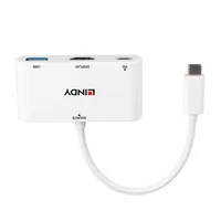 LINDY USB 3.1 Typ C auf HDMI Konverter mit PD