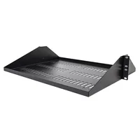 2U VENTED SHELF 14IN IN(35.6CM) DEEP 2U SHELF - VENTE