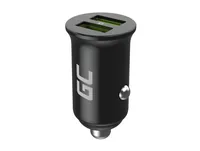 Green Cell Car Charger GC PowerRide Nano36 36W 6A 2x USB-A