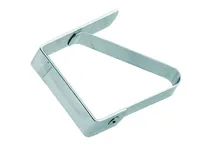 GEFU Tischtuchklammer   Fermo 8 x 23.5 x 1.9 cm, 4 Stück - Material: Edelstahl - Eigenschaften: Keine Eigenschaft - Breite: 23.5 cm - Länge: 8 cm - Motiv: Kein - Detailfarbe: Silber