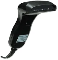 Manhattan Contact CCD Handheld Barcode Scanner, USB, 80mm Scan Width, Cable 152cm, Max Ambient Light: 3,000 lux (sunlight), Black, Three Year Warranty