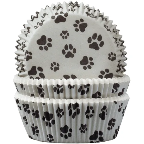 Demmler Muffin Backform Pfötchen 60 Stück - Materialtyp: Papier - Material: Papier - Zertifikate: FSC - Motiv: Tiere - Muster & Ornament - Backform Typ: Muffin-Backform - Eigenschaften: Keine Eigenschaft