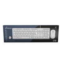 MediaRange kabelgeb. TastaturMaus Set, QWERTZ, Sym,1.5m,sw