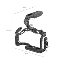 Smallrig Cage Set Black Mamba für Canon EOS R6 Mark III / R6 Mark II - Detailfarbe: Schwarz