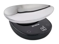 Trisa Küchenwaage Flavour Scale Schwarz - Bedienungsart: Elektronisch - Messschritte: 0.1 g - Tara-Zuwiegefunktion: Ja - Detailfarbe: Schwarz - Gewicht Max.: 0.5 kg - Material: Kunststoff