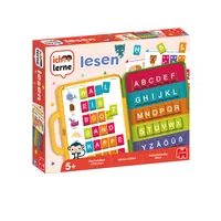 Jumbo Kinderspiel Ich lerne Lesen - Sprache: Deutsch - Kategorie: Lernspiel - Altersempfehlung ab: 5 Jahren - Spieldauer: 15 min - Min. Anzahl Spieler: 1 - Max. Anzahl Spieler: 1