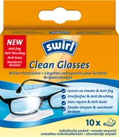 Swirl Brillenputztuch 10 Stück, Weiss - Einsatzgebiet: Brille - Material: Mikrofaser - Parfümiert: Nein - Tuchart: Brillenputztuch - Anwendung Reinigungstuecher: Feuchttuch - Detailfarbe: Weiss