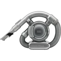 BLACK+DECKER Akku-Handsauger Dustbuster Flexi Silber - Fassungsvermögen: 560 ml - Staubsauger Typ: Akku-Handstaubsauger - Nasswischfunktion: Nein - Ladezeit: 240 min - Max. Laufzeit: 18 min - Spannung: 18 V