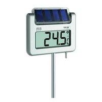 TFA Dostmann Thermometer AVENUE PLUS - Detailfarbe: Silber - Anwendungsbereich: Temperaturmessung - Typ: Digitalthermometer