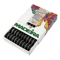 Madeira Unterfaden Bobbins 50 Stück Schwarz - Detailfarbe: Schwarz - Garn-Art: Unterfaden - Set: Ja