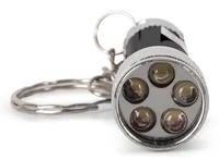 Entac Flashlight 5LED Keychain Black