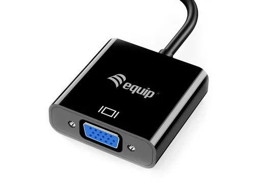 Equip Adapter USB-A3.0->VGA HD15 1920x1080 60Hz 0.15m PVC