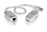 Aten USB-Extender Cat UCE60-AT - Weitere Anschlüsse: USB - Set: Ja - Reichweite: 60 m - Extender Typ: Cat-Extender - Videoanschlüsse: Keiner - Einsatzzweck Extender: USB