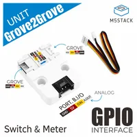 M5Stack Grove2Grove-Expansion Unit - Zubehörtyp: Sensor - Anschlussart: Grove 4-Pin - Set: Nein