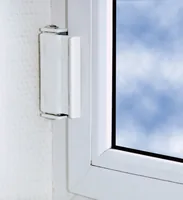 Abus Fenster-Zusatzsicherung SW1 W Weiss Stahl - Produkttyp: Fenstersicherheit - Widerstandsfähigkeit: Keine Angabe - Detailfarbe: Weiss