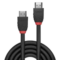 LINDY Black Line Video Cable -  HDMI 2.0 -  HDMI-HDMI M-M -  1m -  black -  High Speed