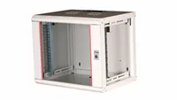 Equip 19 Netzwerkschrank Glastür PM 600x450mm 9HE grau
