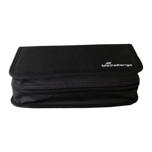 MediaRange BOX55 optical disc case Wallet case 96 discs Black
