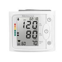 Medisana Blutdruckmessgerät BW320 - Touchscreen: Nein - Messpunkt: Handgelenk - Umfang min.: 12.5 cm - Umfang max.: 21.5 cm - App kompatibel: Nein