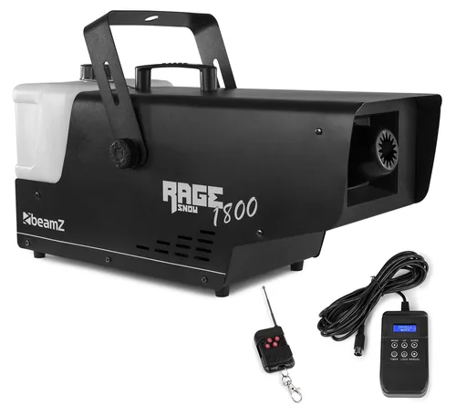BeamZ Schneemaschine Rage 1800SNOW - Gesamtleistung: 1800 W - Typ: Schneemaschine