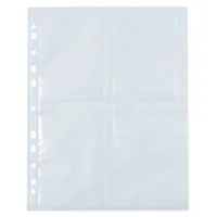 HERMA Fotosichthüllen 90 x 130 mm hoch weiß 250 Hüllen