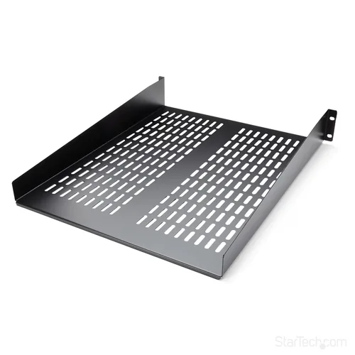 2U 22IN FIXED RACK MOUNT SHELF .