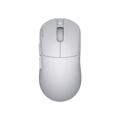 HATOR Quasar 3S Ultima 8K Wireless (HTM661) White souris Droitier RF Wireless + Bluetooth + USB Type-C Optique 30000 DPI