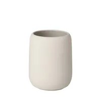 Blomus Zahnputzbecher Sono Beige - Detailfarbe: Beige - Detailmaterial: Keramik - Grundmaterial: Keramik