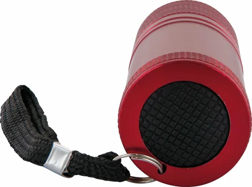 Schwaiger Mini LED Taschenkampe 90 Lumen rot
