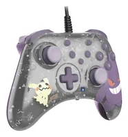 Hori Horipad Turbo Gengar and Mimikyu - Plattform: Nintendo Switch 2 - Verbindungsmöglichkeiten: Bluetooth - USB - Controller Typ: Joystick - Detailfarbe: Dunkelviolett - Schwarz