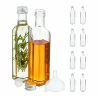 Relaxdays 10048667_311 Universalbehälter 0,25 l Glas