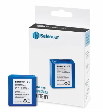 SafeScan Aufladbarer Akku LB-105 für 155-S, 165-S 185-S retail