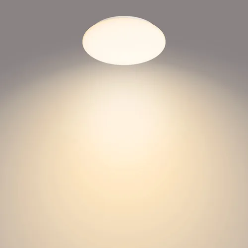 Philips Deckenleuchte Moire CL200, 2700K, 1000 lm weiss - Leuchten Kategorie: Deckenleuchte - Betriebsart: Netzbetrieb - Lampensockel: LED fest verbaut - Farbtemperatur Kelvin: 2700 K - Dimmbar: nicht dimmbar - Farbwiedergabeindex CRI: 80