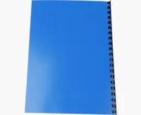 Exacompta Einbanddeckel Chromolux 250 g/m², 100 Stück, Blau - Mediengewicht: 250 g/m² - Detailfarbe: Blau - Präsentation: Vorder- und Rückseite